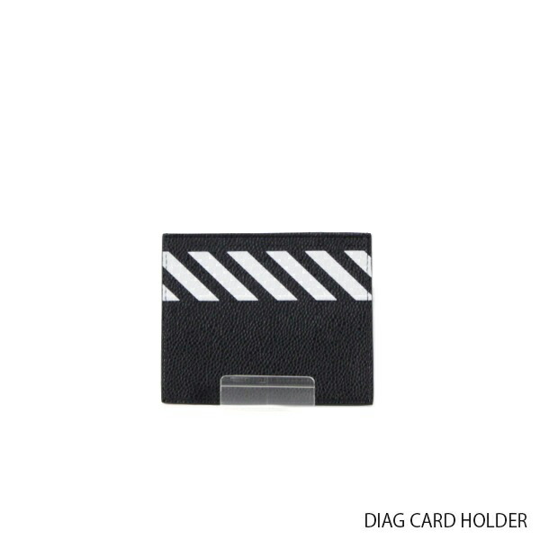 Off White オフホワイト DIAG CARD HOLDER ダイアグ カード ホルダー 〔OMND005R19C44032〕 LaG Onlinestore|LaG OnlineStore 店