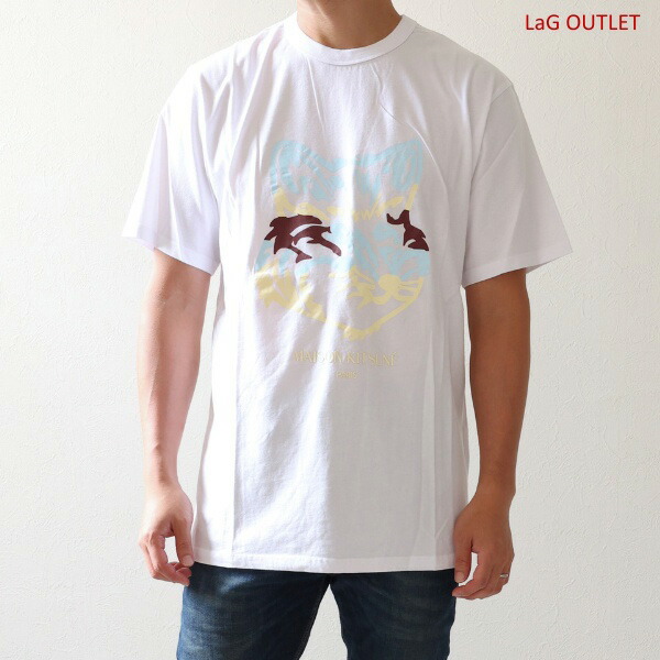 楽天市場】MAISON KITSUNE メゾンキツネ VIBRANT FOX HEAD EASY