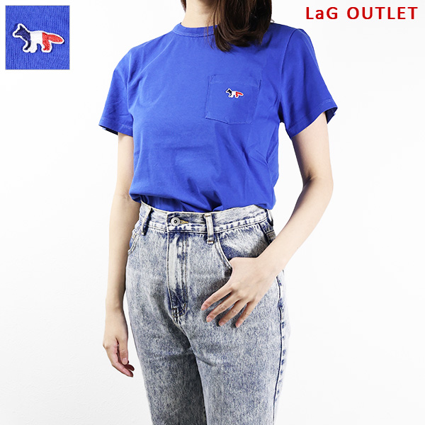 楽天市場】Maison Kitsune メゾンキツネ Tricolor Fox Patch T