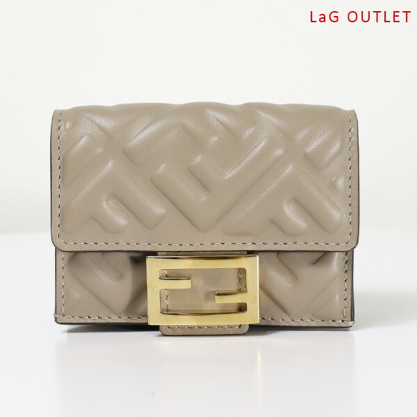 FENDI 財布 レディース 三つ折り財布 F IS FENDI 楽天市場】FENDI フェンディ MICRO TRI-FOLD WALLET 三つ折り