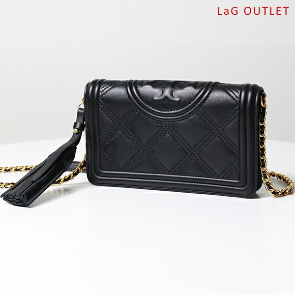 TORY BARCH トリーバーチ　ウォレットショルダーバッグ　ブラック TORY BURCH トリーバーチ バッグ ウォレット ショルダーバッグ