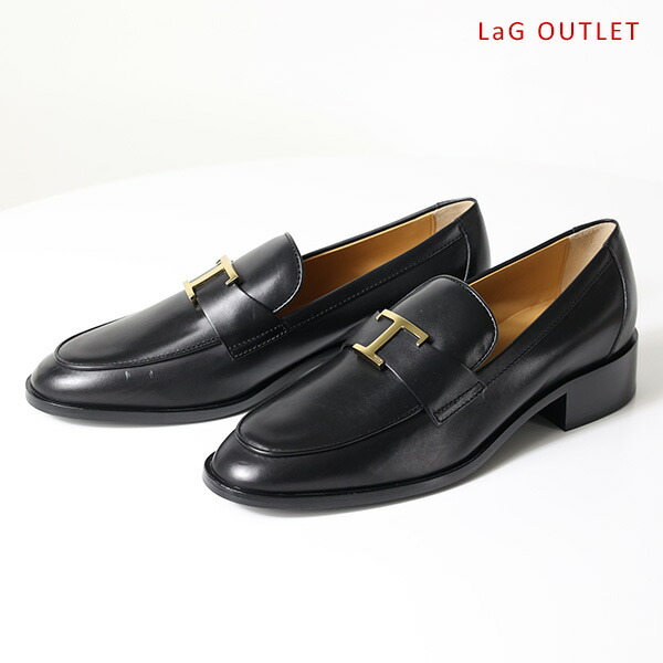 トッズ TOD'S レザー ローファー 黒 金具付き 38.5サイズ 楽天市場】TODS トッズ Leather Loafers レザー ローファー