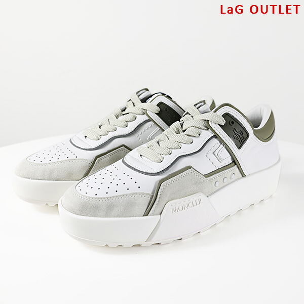 【LaGアウトレット】MONCLER モンクレール スニーカー Promyx Space Sneakers 4M00360 M2371 メンズ ローカット シューズ 靴 レザー ロゴ LaG Onlinestore