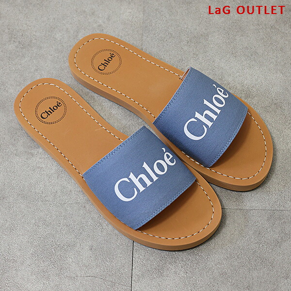 【LaGアウトレット】Chloe クロエ キッズ サンダル WOODY Sliders ウッディ C20881 レディース ガールズ ロゴ フラット シューズ 靴【大人もOK】 LaG Onlinestore｜LaG OnlineStore　店