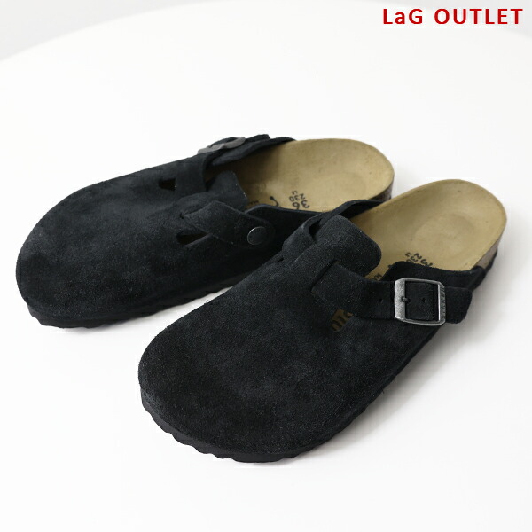 【LaGアウトレット】BIRKENSTOCK ビルケンシュトック クロッグサンダル BOSTON ボストン 1027067 レディース コンフォートサンダル スエード ベロアレザー 軽量 靴 LaG Onlinestore｜LaG OnlineStore　店