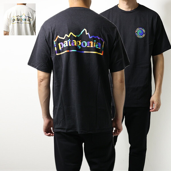 Patagonia パタゴニア Mens Unity Fitz Responsibili Tee Tシャツ 半袖 カットソー ロゴT クルーネック ユニティフィッツ ロゴプリント メンズ 37768 LaG Onlinestore