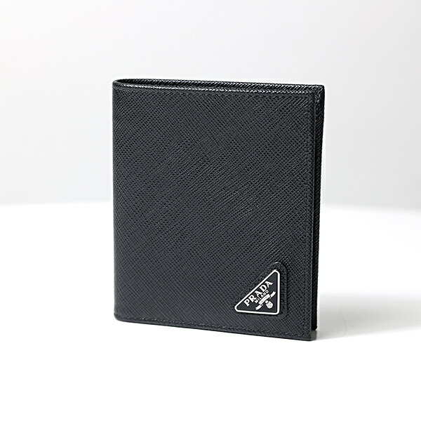 PRADA 黒 レザー 二つ折り財布 楽天市場】PRADA プラダ Bi-Fold Wallet カードケース 二つ折り