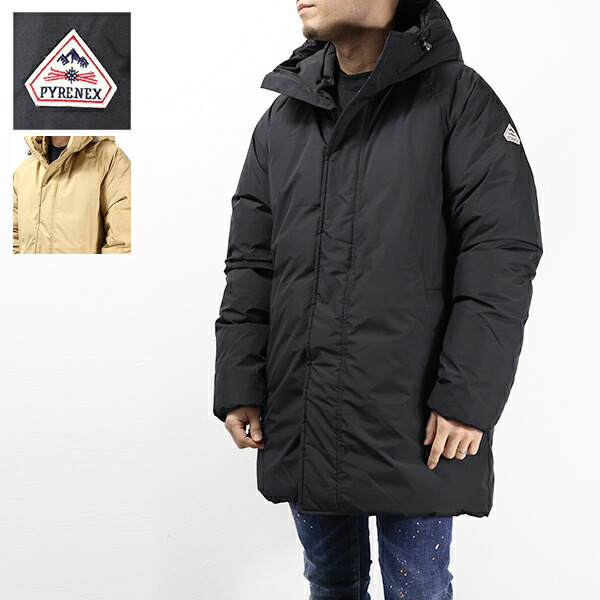 【楽天市場】Pyrenex ピレネックス COVERT ダウンジャケット ダウン アウター ショート丈 防寒 ロゴ メンズ HMS019 : LaG  OnlineStore 楽天市場店