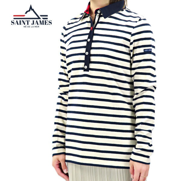 James 長袖 Bordeaux Bordeaux Tシャツ カットソー ロゴ ボルドー セントジェームス レディース Saint カットソー Tシャツ 35 最大1500円offクーポン配布中 6 27迄 Saint James セントジェームズ Bordeaux 35 ボルドー 長袖 Tシャツ カットソー ロゴ レディース