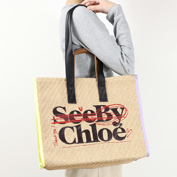 SEE BY CHLOE 2WAYバッグ WHAT HAPPENS CHS24SSC27D81 SEE BY CHLOE シーバイクロエ トートバッグ 2WAYバッグ WHAT