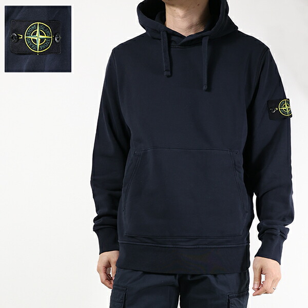 Stone  ストーンアイランド ジップパーカー ネイビー ストーンアイランド STONE ISLAND STONE ISLAND ジップアップ