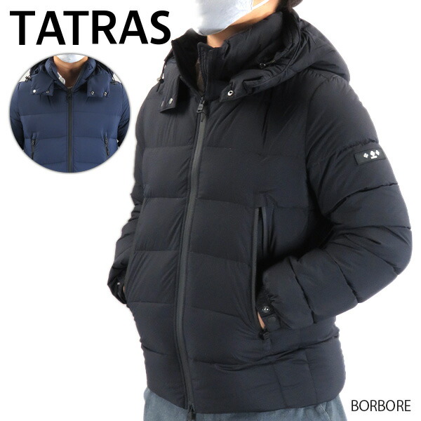 即発送可能 Tatras タトラス Borbore ボルボーレ ダウンジャケット メンズ Mtata4568 D ブラック 01 ネイビー 40 超特価激安 Isf Org Sa