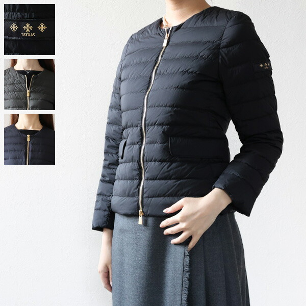 TATRAS タトラス ポリテアマ ダウンコート フード ブラック XL TATRAS / POLITEAMA ダウンコート（ダウンジャケット/コート）｜TATRAS