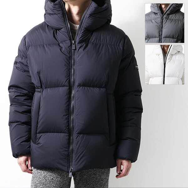 TATRAS タトラス ダウンジャケット GOFI Down Jacket ゴフィ MTKE23A4254-D メンズ ナイロン フード付き ジップアップ ロゴパッチ アウター LaG Onlinestore