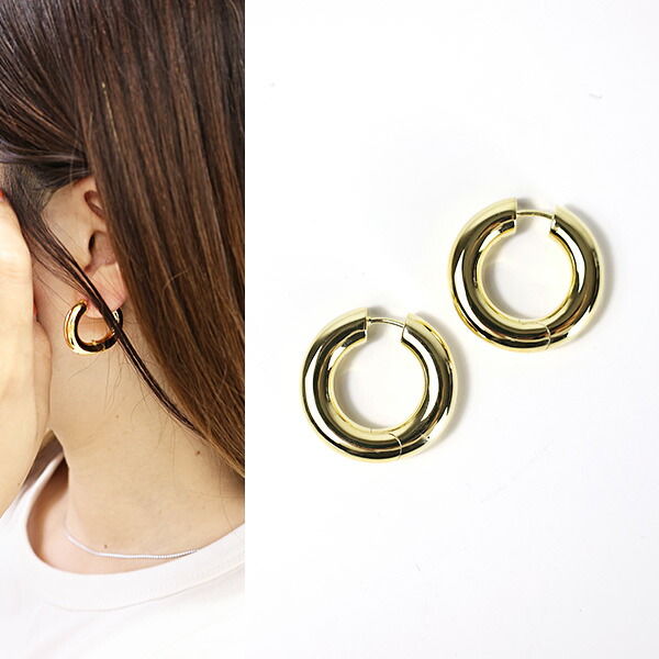 楽天市場】TOM WOOD トムウッド Oyster Hoops Small Earrings Earrings 