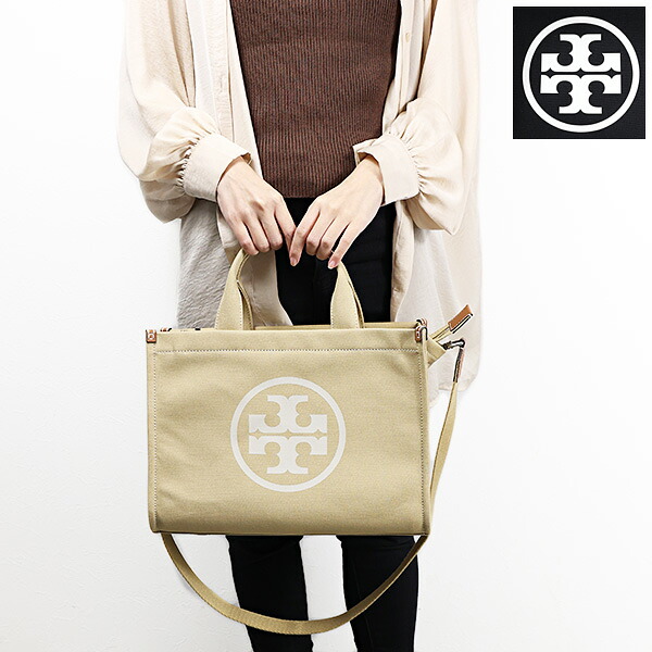 TORY BURCH トリーバーチ BORSE Small Tote Bag トートバッグ ショルダーバッグ キャンバストート 鞄 ダブルT コットン レディース 153381 LaG Onlinestore｜LaG OnlineStore　店