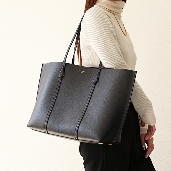 TORY BURCH トリーバーチ トートバッグ Perry Tote Bag ペリー 169476 レディース レザー A4対応 ポーチ付き 鞄 LaG Onlinestore|LaG OnlineStore 店