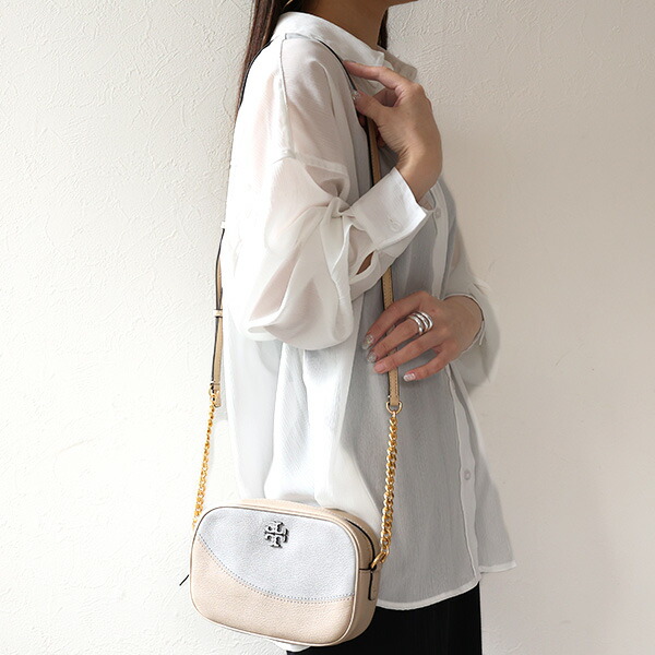 TORY BURCH トリーバーチ ショルダーバッグ MCGRAW Color Block Camera Bag マックグロー カラーブロック 152223 レディース レザー カメラバッグ ミニバッグ クロスボディ ロゴ 鞄 LaG Onlinestore｜LaG OnlineStore　店