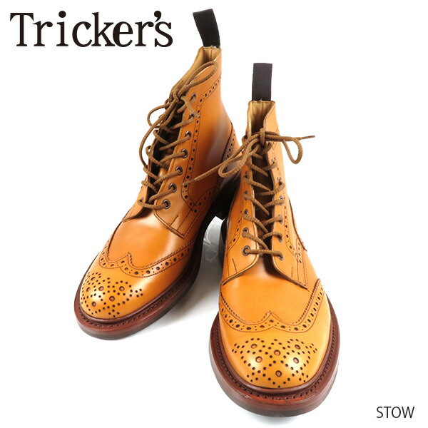 ストウ トリッカーズ カントリーブーツ ダイナイトソール ストウ Tricker S ブーツ ダイナイトソール Stow トリッカーズ トリッカーズ Tricker S レザー レースアップ メンズ 5634 Tricker S トリッカーズ Stow ストウ トリッカーズ カントリーブーツ ストウ ダイナイト