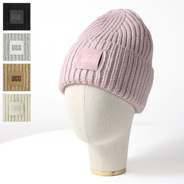 楽天市場】UGG アグ ニット帽 W 3D GRAPHIC LOGO BEANIE 21675
