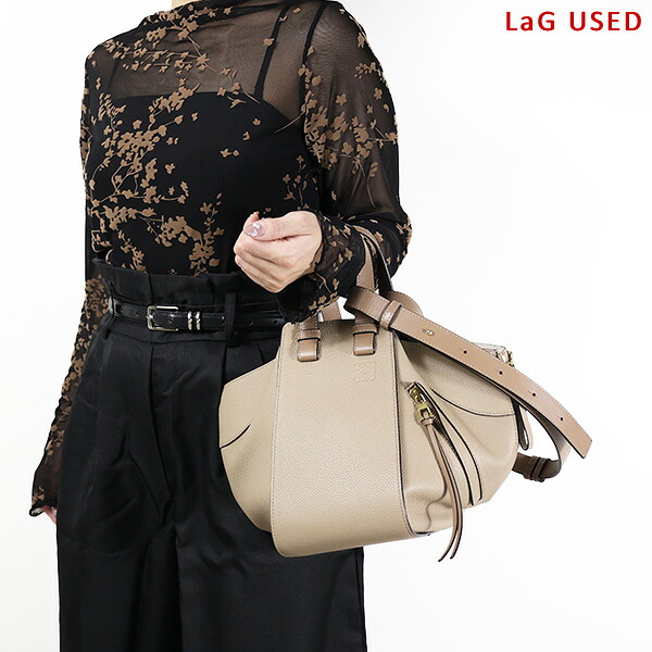 【中古品】LOEWE ロエベ ハンドバッグ Hammock Small Hand Bag ハンモック スモール A538S35X51 2150 レディース ショルダーバッグ レザー 2WAY クロスボディ アナグラム 鞄 LaG Onlinestore｜LaG OnlineStore　店 119,000円