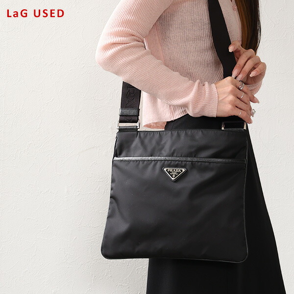 【中古品】PRADA プラダ ショルダーバッグ Re-Nylon Shoulder Bag メンズ レディース リナイロン トライアングルロゴ クロスボディ 鞄 LaG Onlinestore|LaG OnlineStore 店