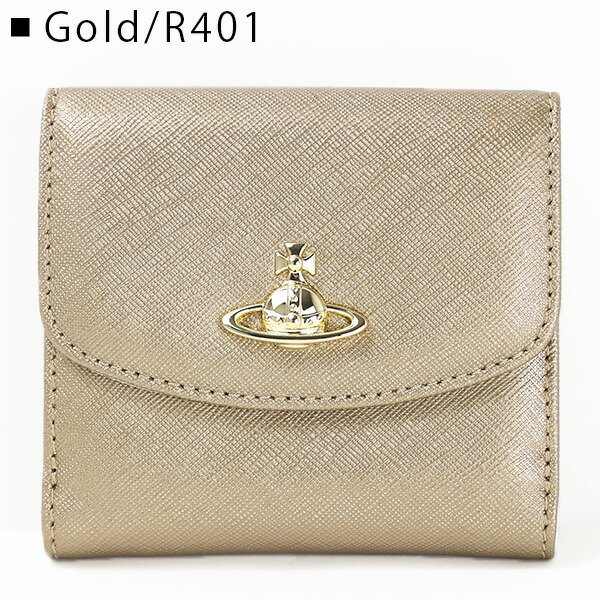 Vivienne Westwood 40565 51150003 G401 I402 N403 P401 SMALL WALLET ウエストウッド  オーブ スモールウォレット レディース ロゴ ヴィヴィアン 二つ折り財布 ー品販売 ヴィヴィアン