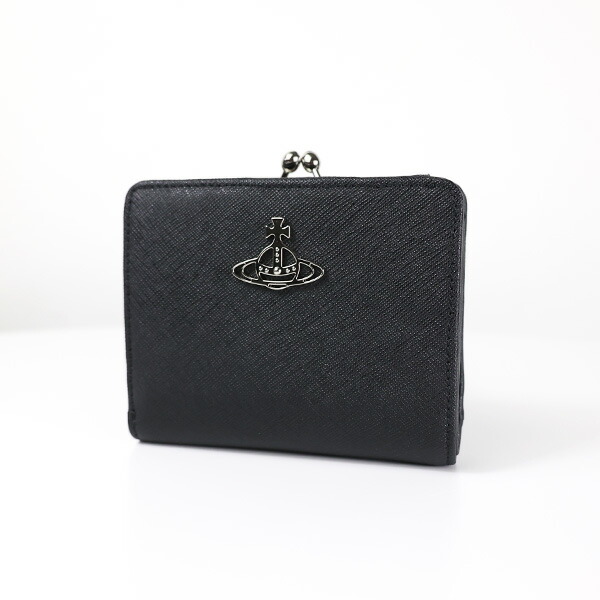 Vivienne Westwood ヴィヴィアンウエストウッド 二つ折り財布 Saffiano Bi-Fold Wallet 5115002YW L001N レディース サフィアーノ ミニ財布 小銭入れあり オーブ LaG Onlinestore
