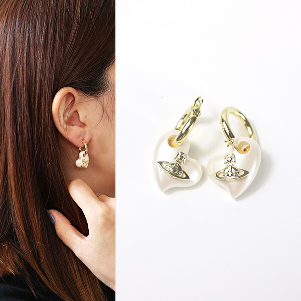 ☆Vivienne Westwood☆ TINY DIAMANTE HEART ピアス ギフト ☆Vivienne Westwood☆ TINY DIAMANTE HEART ピアス ギフト