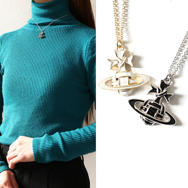 Vivienne Westwood ヴィヴィアンウエストウッド ネックレス Ribbon Bas Relief Pendant リボン バス レリーフ 630203FJ レディース ペンダント ブラス オーブ アクセサリー LaG Onlinestore
