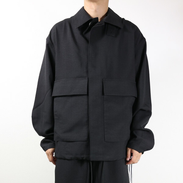 Y's Yohji Yamamoto ハーフスリーブ シャツ ジャケット 楽天市場】Y-3 ワイスリー バックロゴ ボンバージャケット
