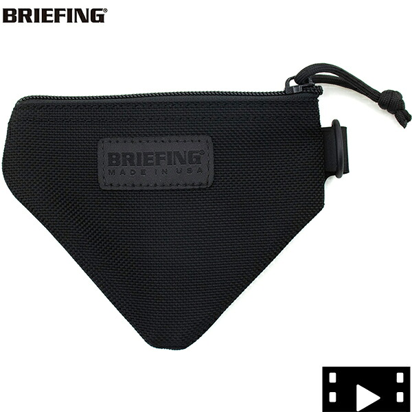 ブリーフィング バッグ デルタ ポーチ BRIEFING DELTA POUCH BRA221A29 BRF 010 BLACK【送料込】｜ラグラグマーケット