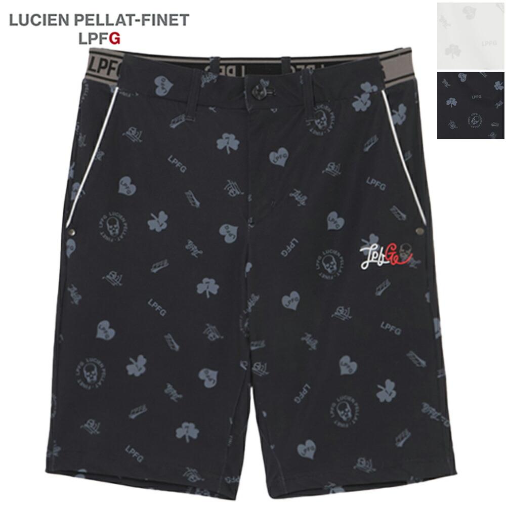 【セール 半額以下】ルシアンぺラフィネ エルピーエフジー ゴルフ メンズ オールオーバー バミューダ LUCIEN PELLAT-FINET LPFG 209-92511 LPG【返品交換不可】special priceBM