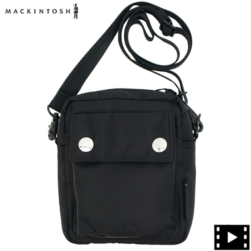 マッキントッシュ ポーター　サコッシュ　ショルダーバッグ　黒 Amazon.co.jp: [マッキントッシュ] サコッシュ ポーター コラボ