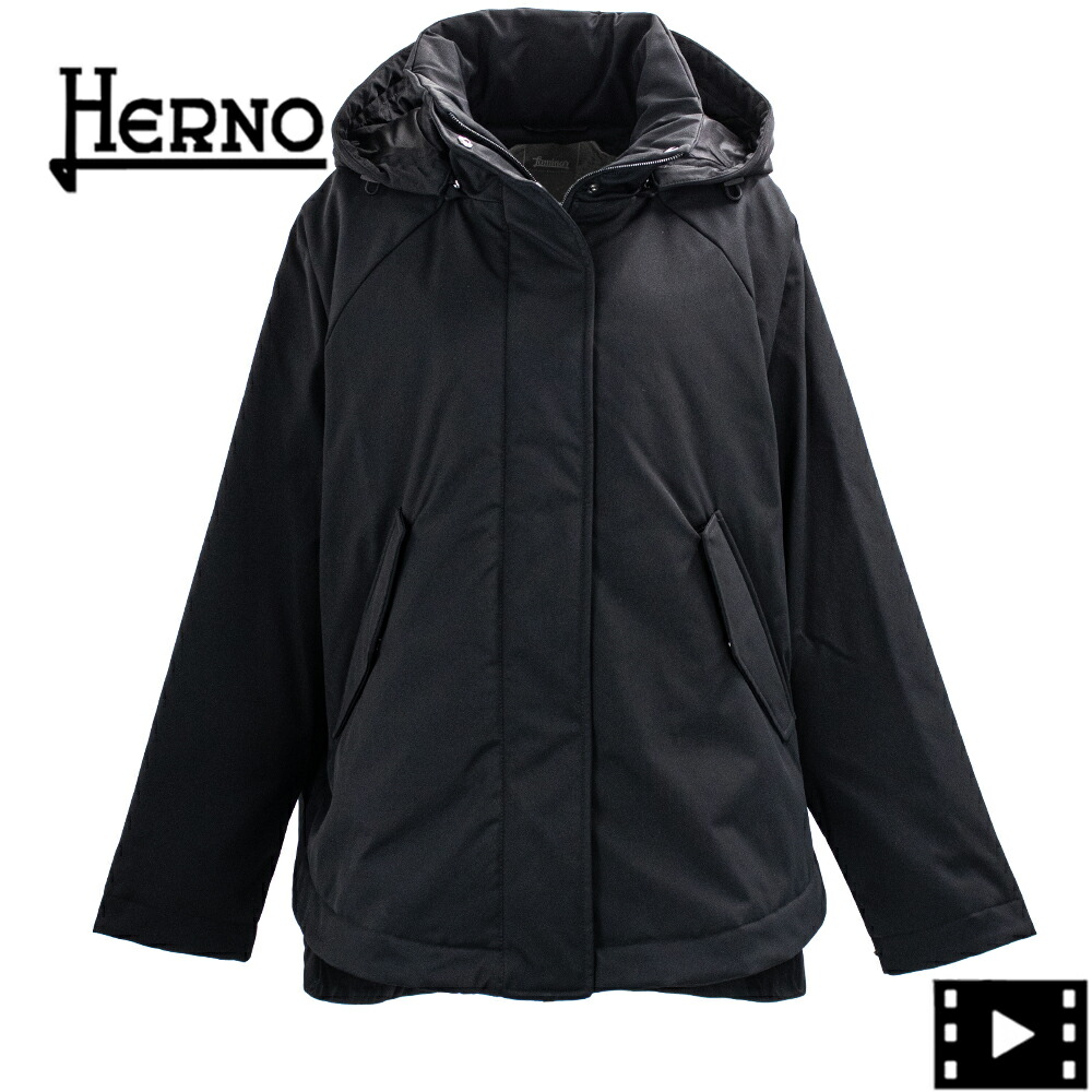 HERNO ヘルノ Laminar ラミナー フードコート　サイズ44 ヘルノ / HERNO / フード付き ブルゾン / ラミナー / Laminar