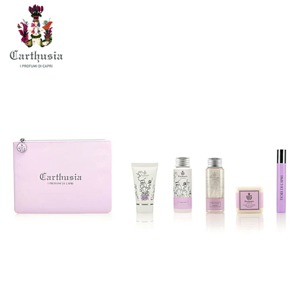 カルトゥージア フレグランス トラベルキット フィオーリ ディ カプリ CARTHUSIA TRAVEL KIT FIORI DI CAPRI 4283-ZGIFT5 CTS｜ラグラグマーケット