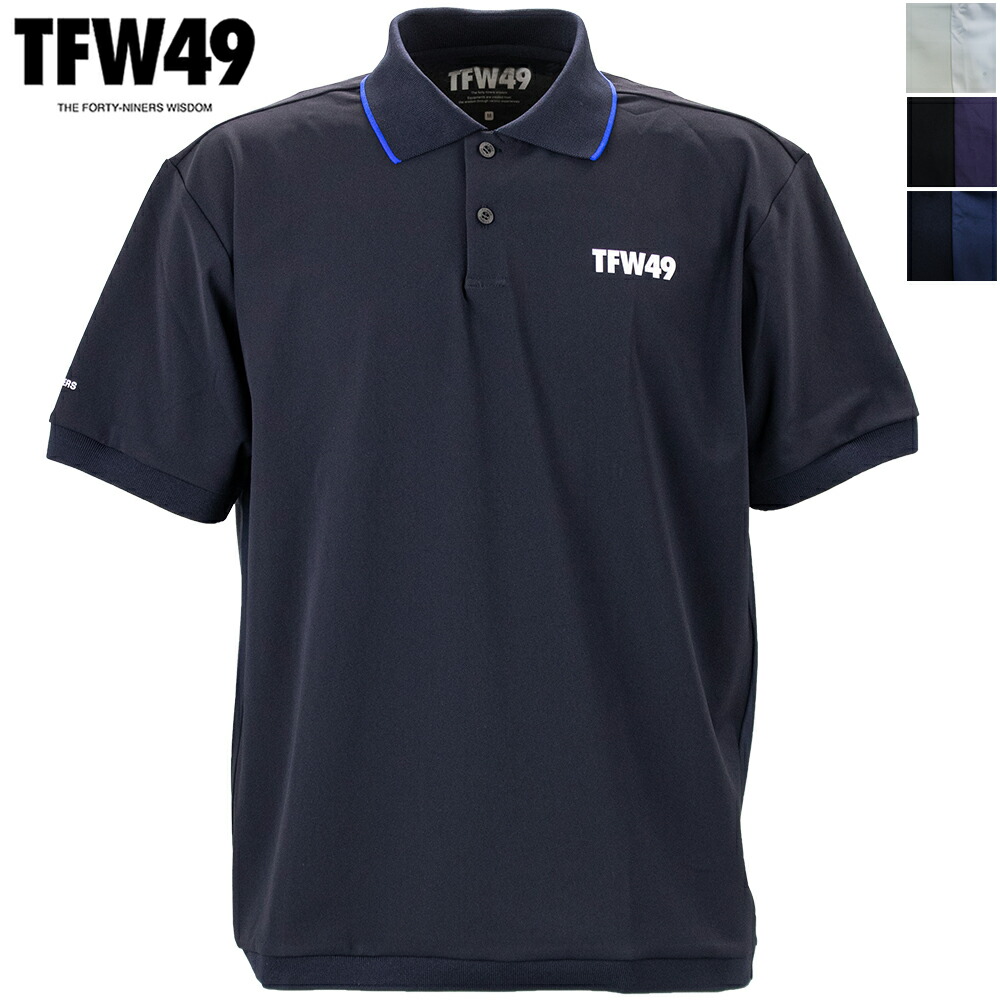 ティーエフダブリュー49 ゴルフ 御召しもの メンズ シグネチャーショートスリーブレギュラーポロ TFW49 SIGNATURE SS REGULAR POLO T102610013 TFW