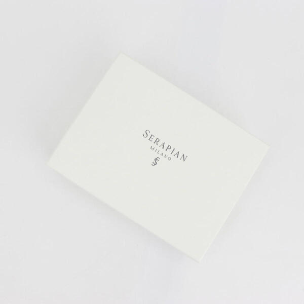 セラピアン カードケース PVC型押し カードケース SERAPIAN Stepan STEP6241-M11 C20 Ocean  Blue/Black（ネイビー）｜ラグラグマーケット