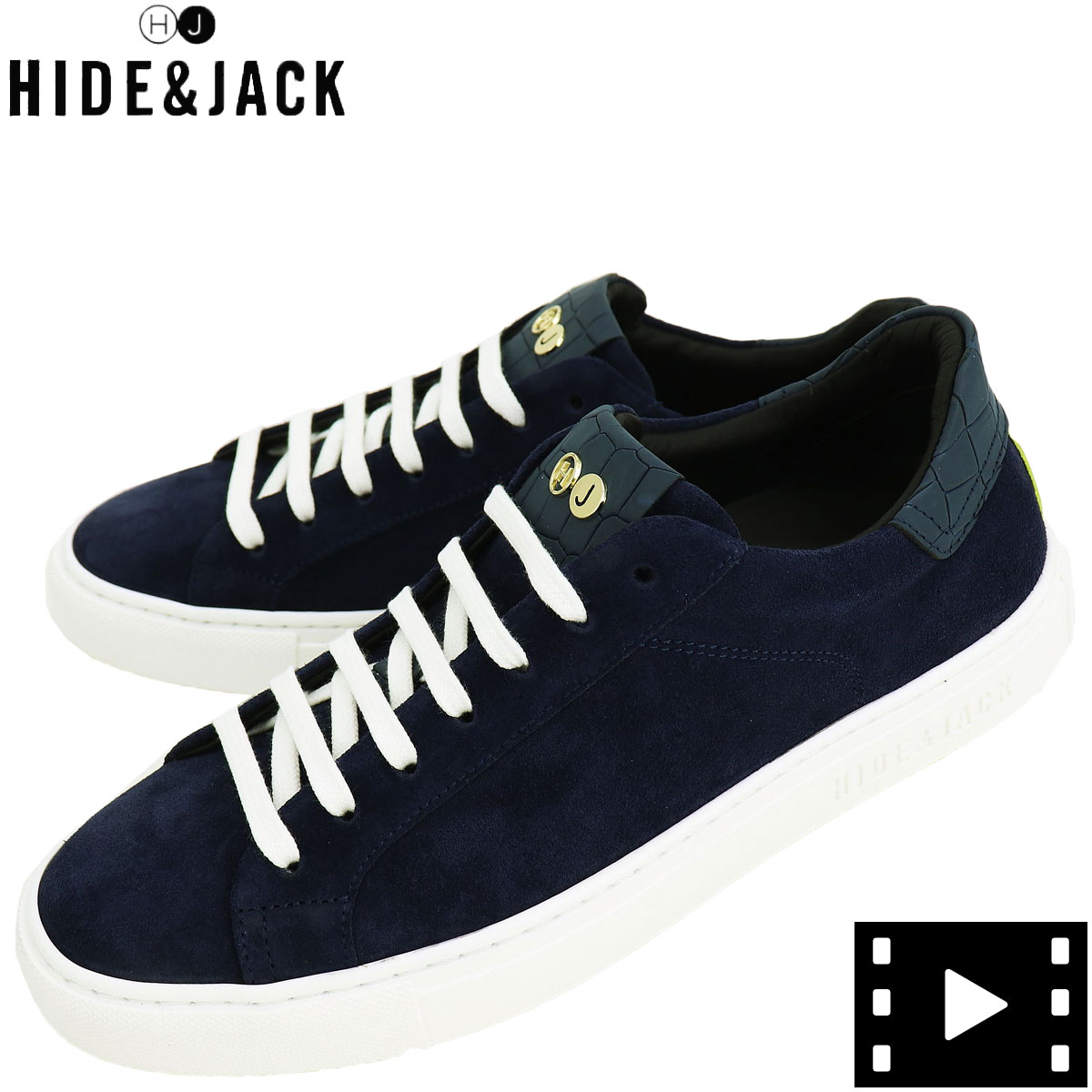 手数料安い ハイドアンドジャック Hide Jack メンズ スエード ローカット スニーカー エッセンスオイル Essence Oil H J Oilybluwht M Navy ネイビー Rakuten Minolisalgado Com