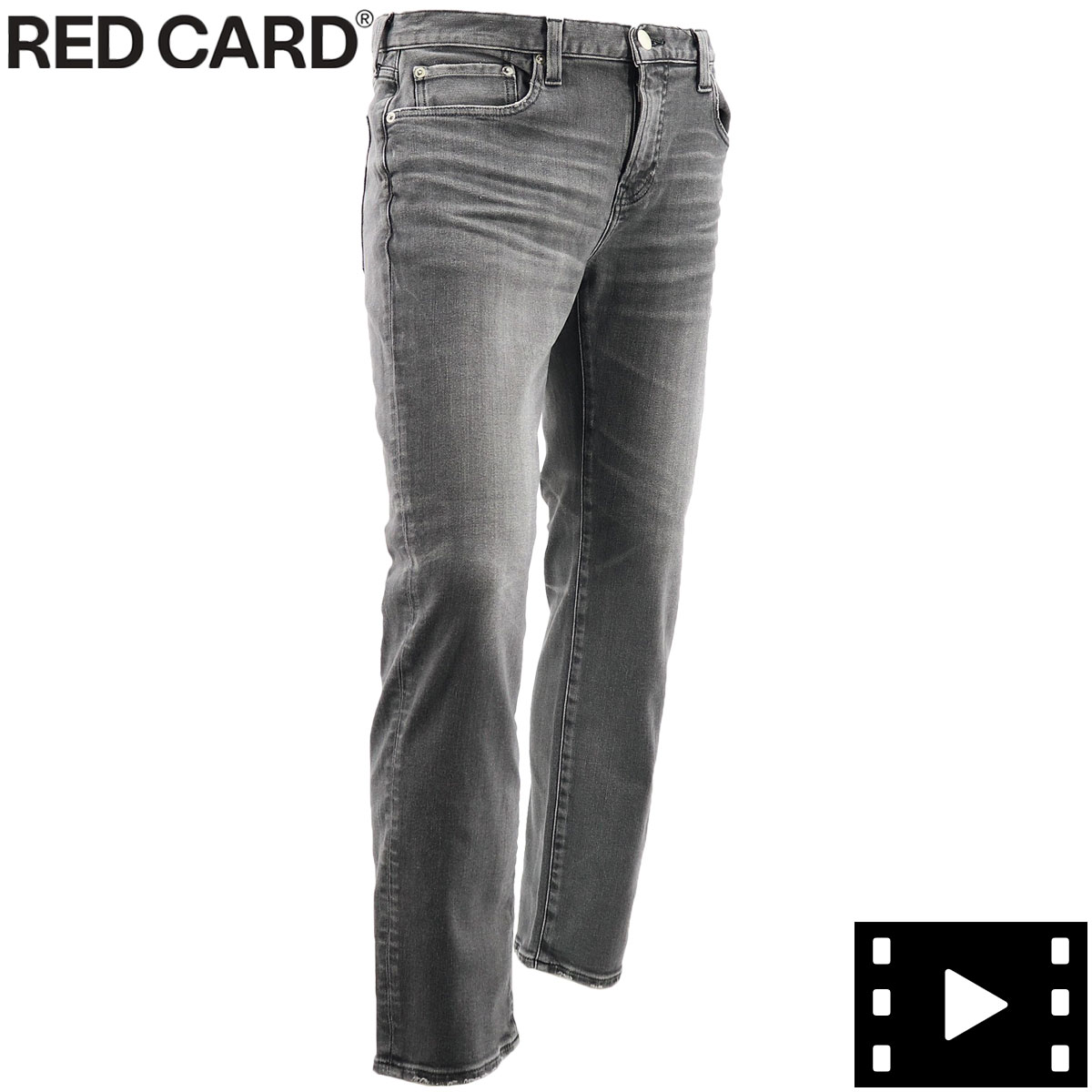 楽天市場 レッドカード Red Card メンズ Day1 ストレッチ ヴィンテージ加工 リラックススキニーデニム Day1 Skinny Red Kig Kita Grey Used Grey グレー ラグラグマーケット