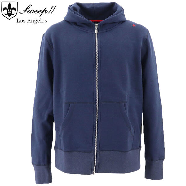 スウィープ 天使の都市 パーカー メンズ ジップアップ パーカー Sweep!! LosAngeles NAVY ZIP UP PARKER / SL180001 SWP （米国海軍）