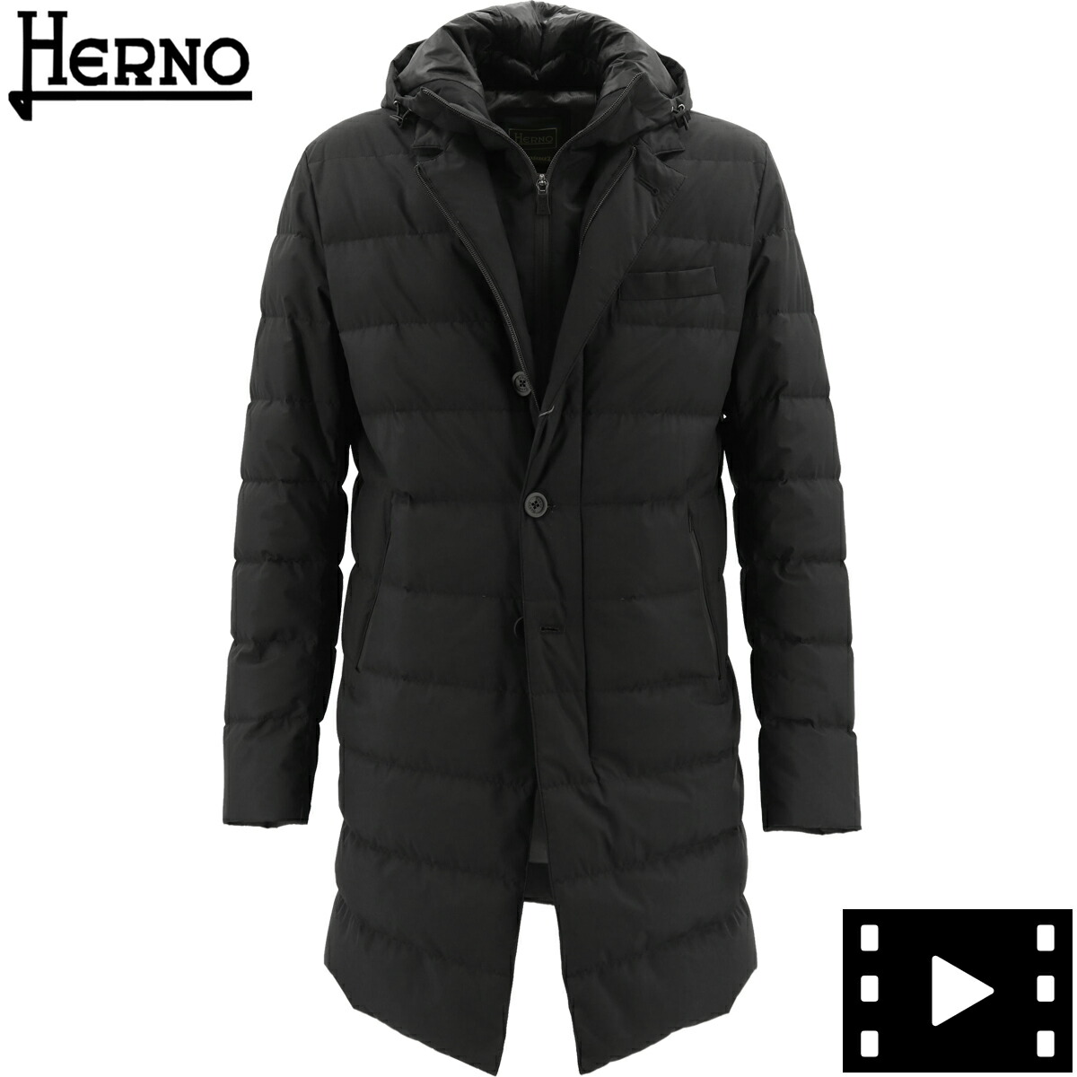 楽天市場 セール ヘルノ ダウン メンズ ラミナー 撥水 フーデッド ゴアテックス シングルチェスターダウンコート Herno Goretex Laminar Pi141ul Her H D 9300 ブラック 返品交換不可 Special Priceam ラグラグマーケット