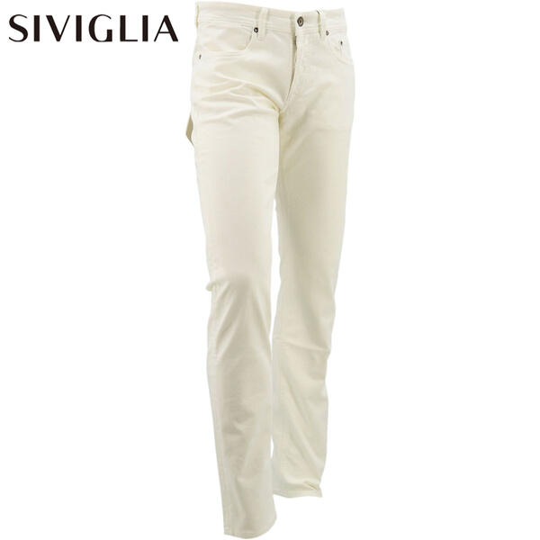 楽天市場 シヴィリア シビリア Siviglia メンズ ストレッチ テーパード ホワイトデニム 223j S999 1103 ホワイト ラグラグマーケット