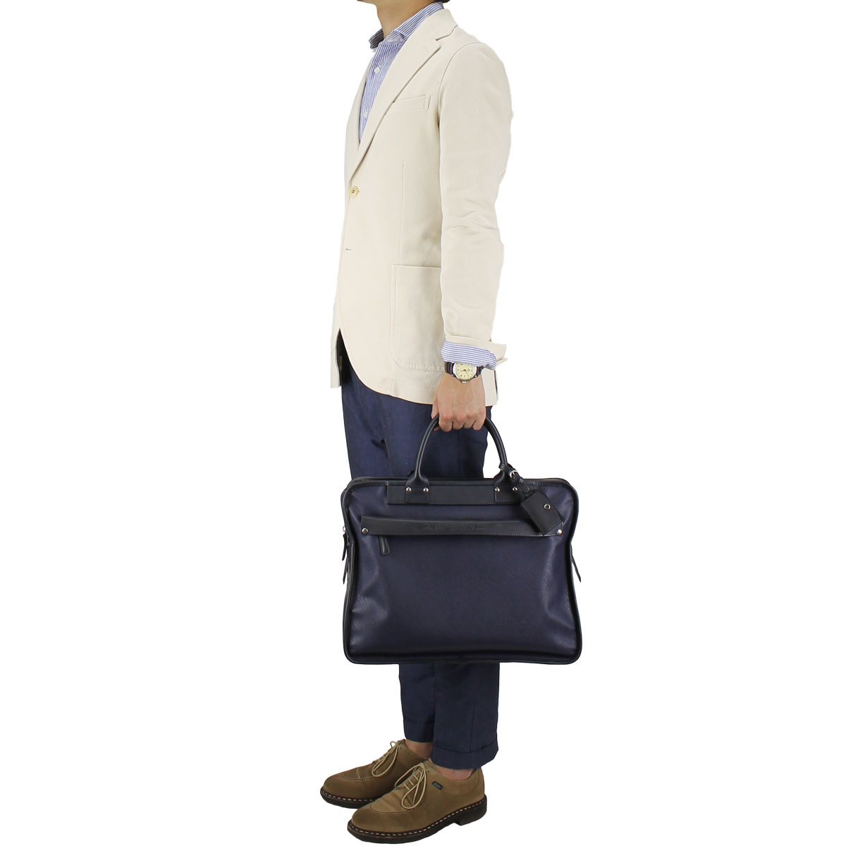 国内正規品 即日発送 Felisi フェリージ コーティングツイル×バケッタレザー ビジネスバッグ ブリーフケース 8637/2/PF+A (ネイビー) 国内正規品 即日発送 Felisi フェリージ コーティングツイル×バケッタレザー ビジネスバッグ ブリーフケース 8637/2/PF+A (ネイビー)