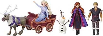 楽天市場 アナと雪の女王 人形セット エルザ アナ クリストフ オラフ そり ディズニー アナと雪の女王2 スヴェンファッション 誕生日 クリスマス La Gracia