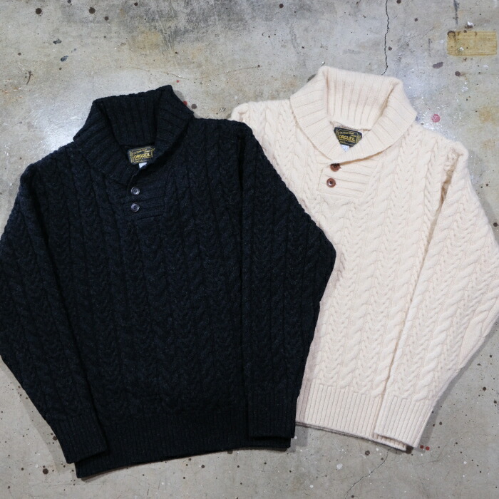 楽天市場】ORGUEIL オルゲイユ ニット SHAWL COLLAR KNIT ショール