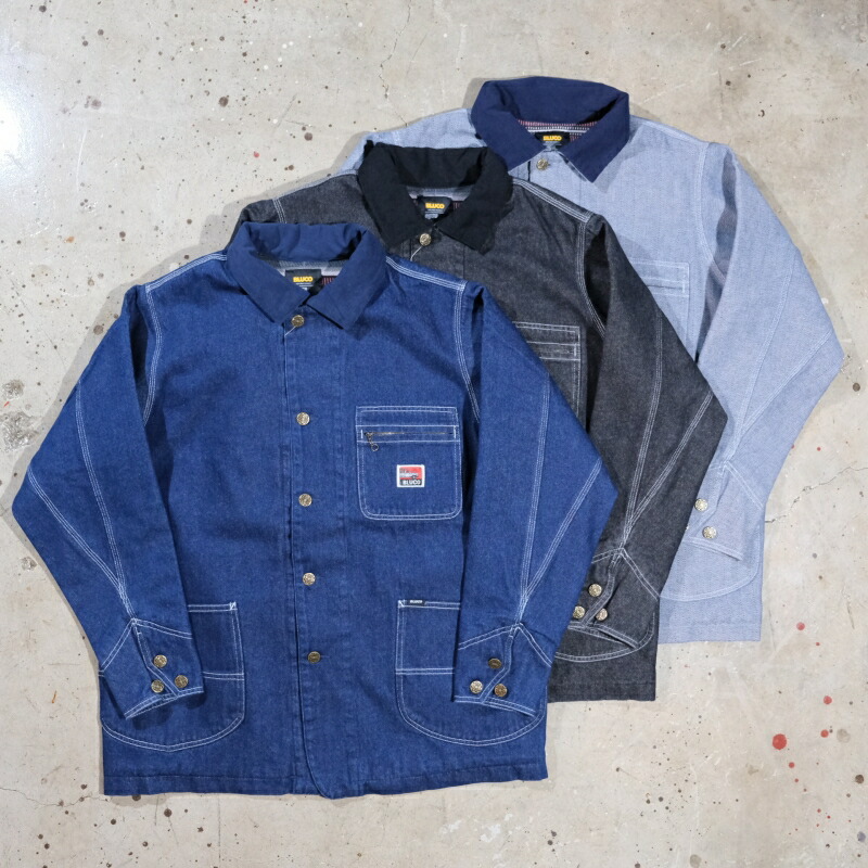 BLUCO キルティングジャケット 全4色【BLUCO/ブルコ】2024AW「Workers Quilting Jacket