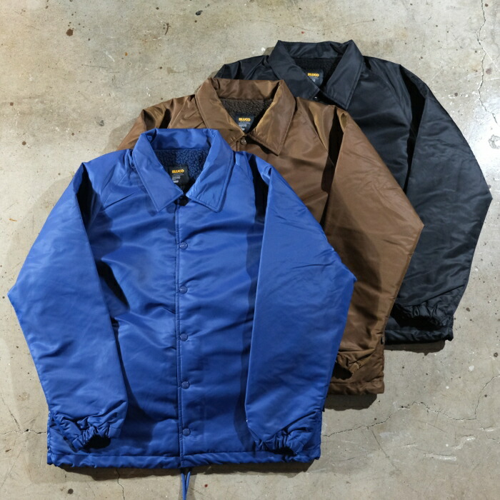楽天市場】BLUCO ブルコ【157-31-051】【WINTER COACH JACKET