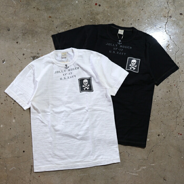 BUZZ RICKSON’S バズリクソンズ【BR79561】【SLUB YARN T-SHIRT VF17】スラブTシャツ ミリタリー 天竺 COTTON 日本製