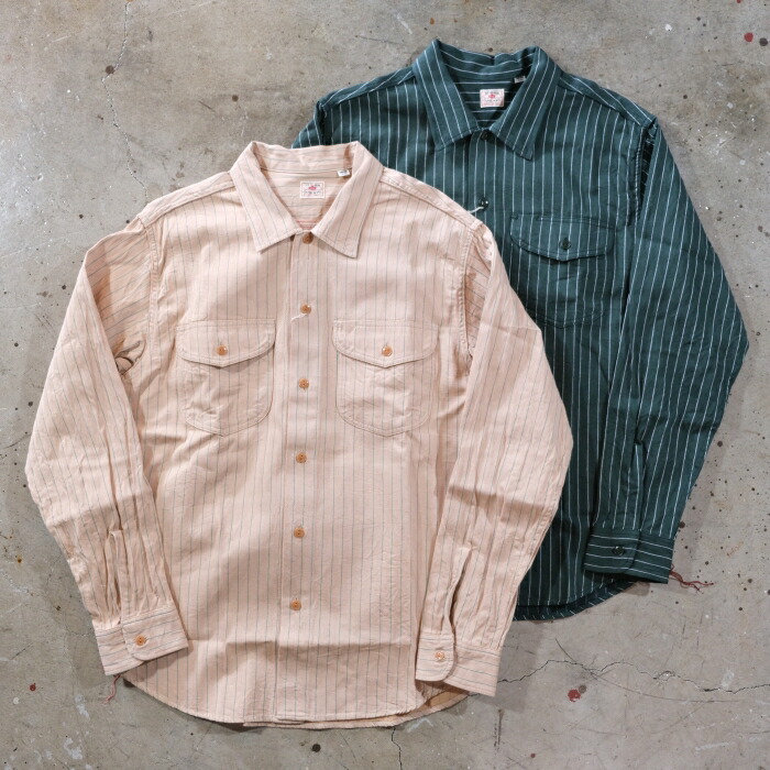 楽天市場】SUGAR CANE シュガーケーン【SC39306】【DOBBY STRIPE S/S